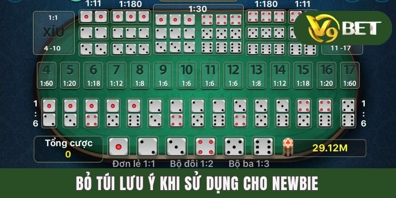 Tool Tài Xỉu - Công Cụ Hỗ Trợ Đắc Lực Cho Tay Bạc 2025 4 Bỏ túi lưu ý khi sử dụng cho newbie